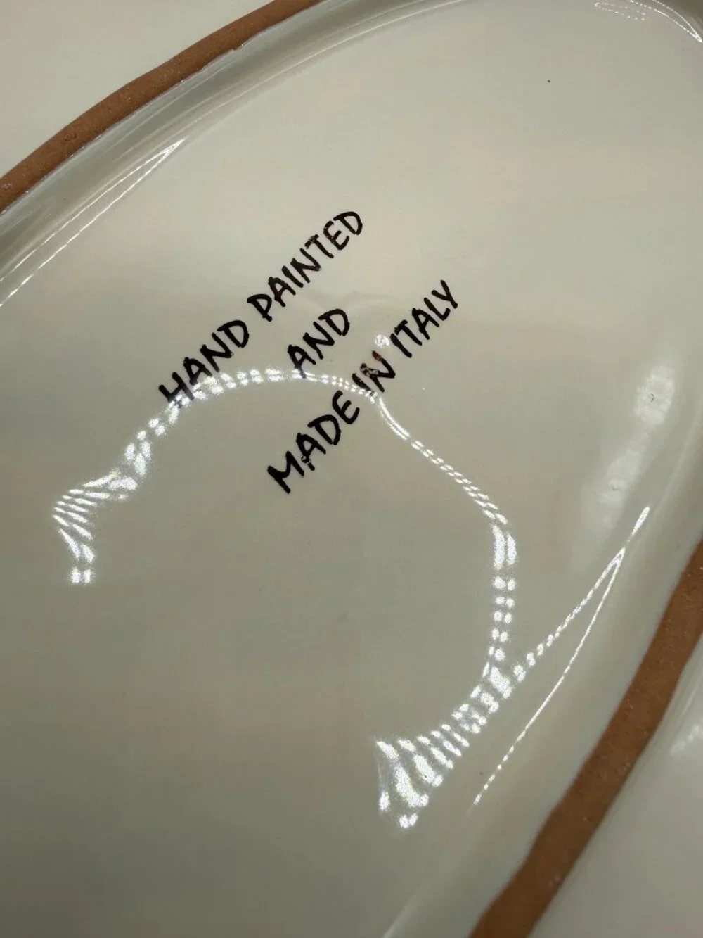VTG Ceramiche Tombelli Oval Serving Platter